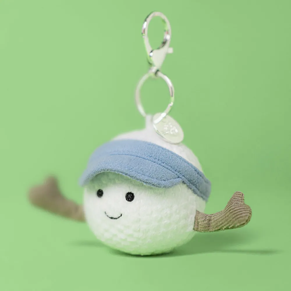 Jellycat Amuseables Sports Golf Bag Charm