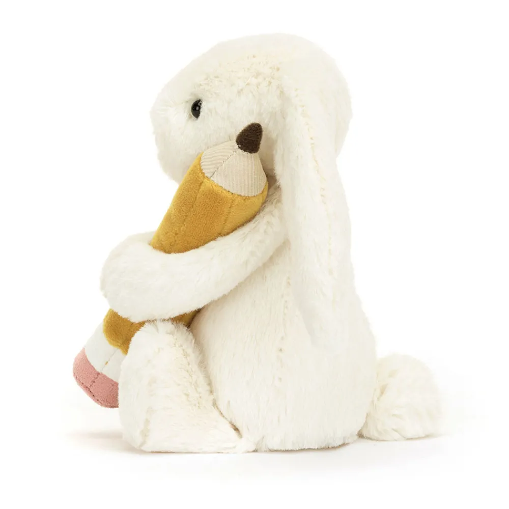 Jellycat Bashful Bunny with Pencil