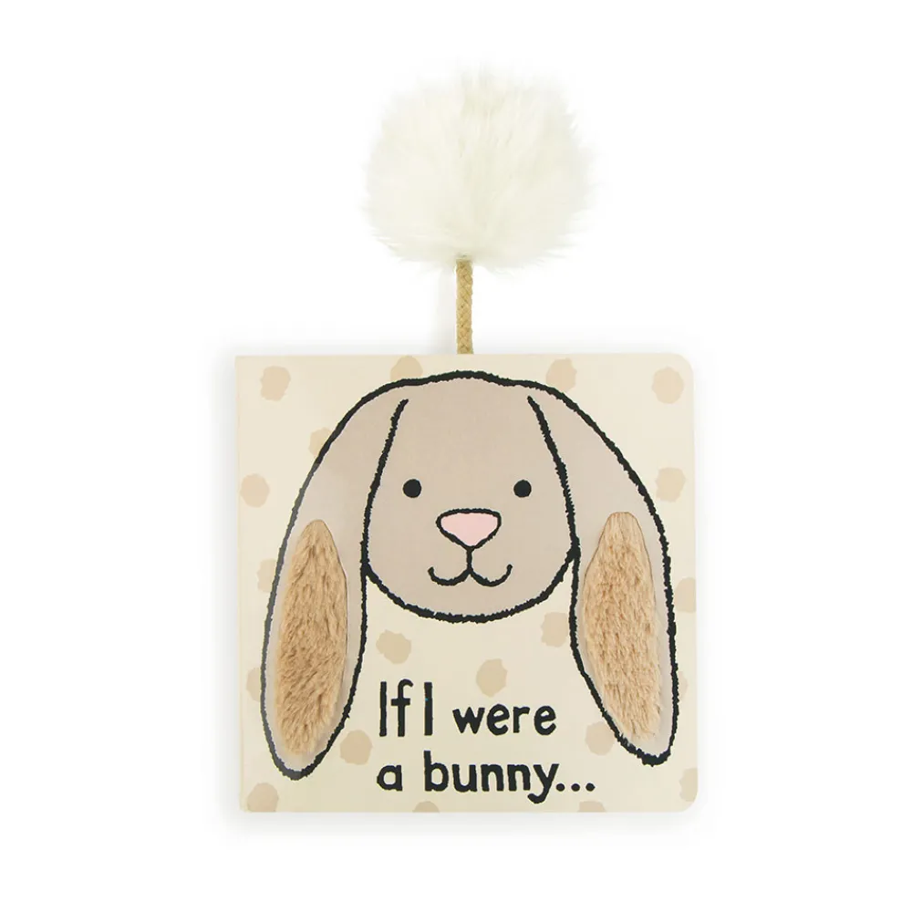 Jellycat If I Were A Bunny Book and Bashful Beige Bunny Small