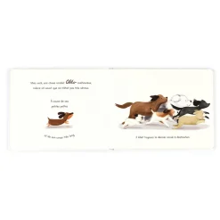 Jellycat Otto Le Petit Chien Saucisse Livre