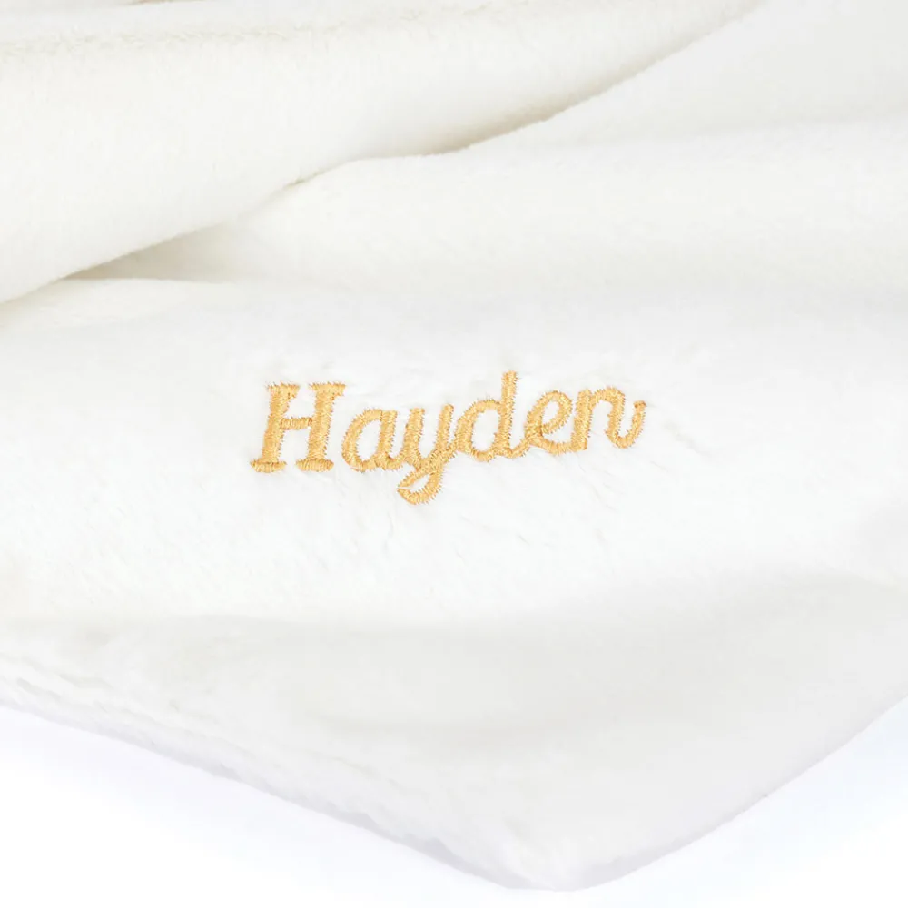 Jellycat Personalised Bashful Luxe Bunny Luna Blankie