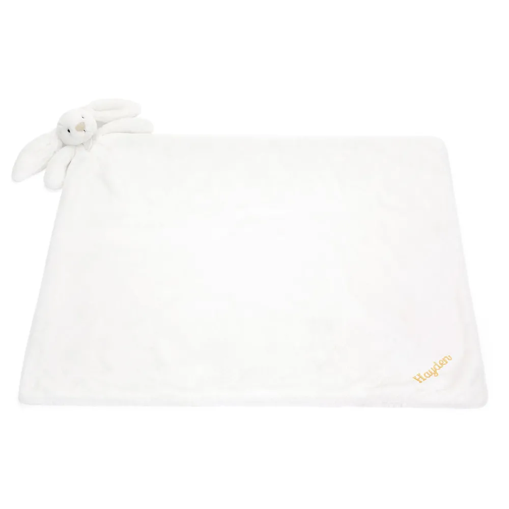 Jellycat Personalised Bashful Luxe Bunny Luna Blankie