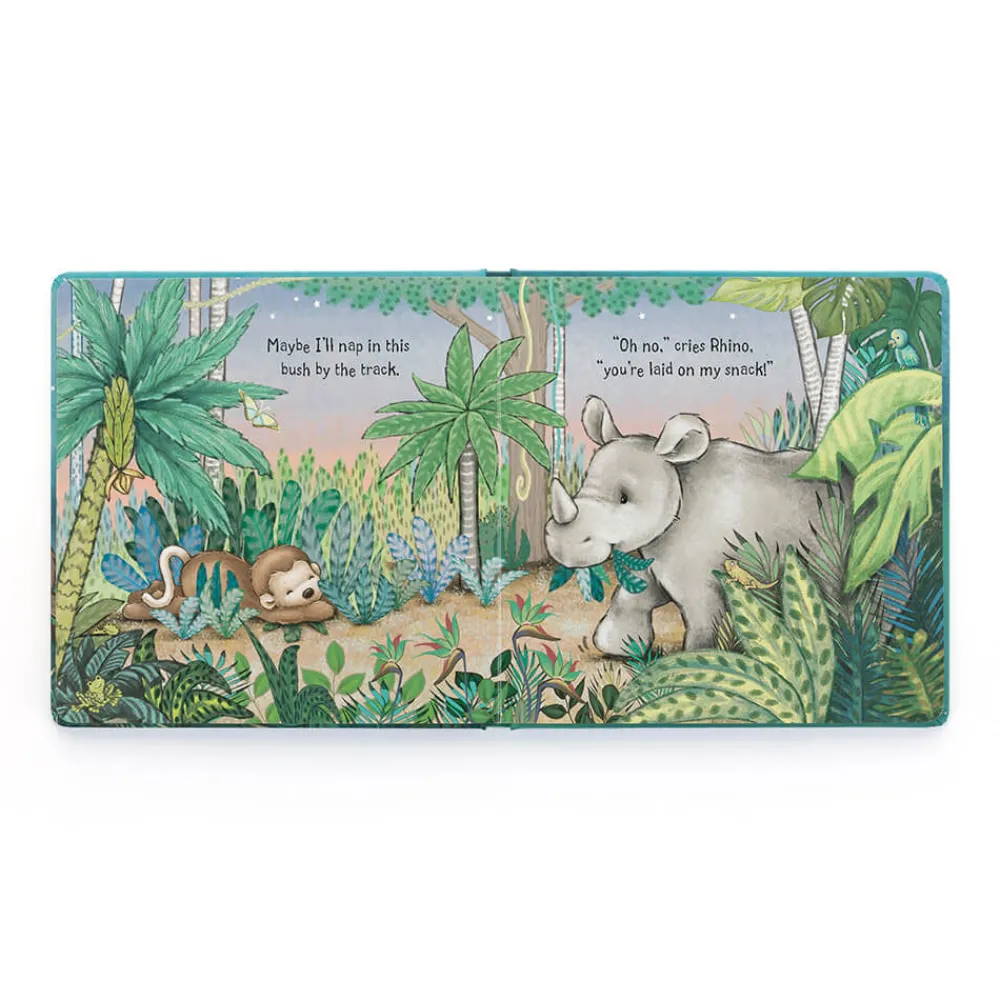 Jellycat When I Am Sleepy Book and Bashful Monkey Medium
